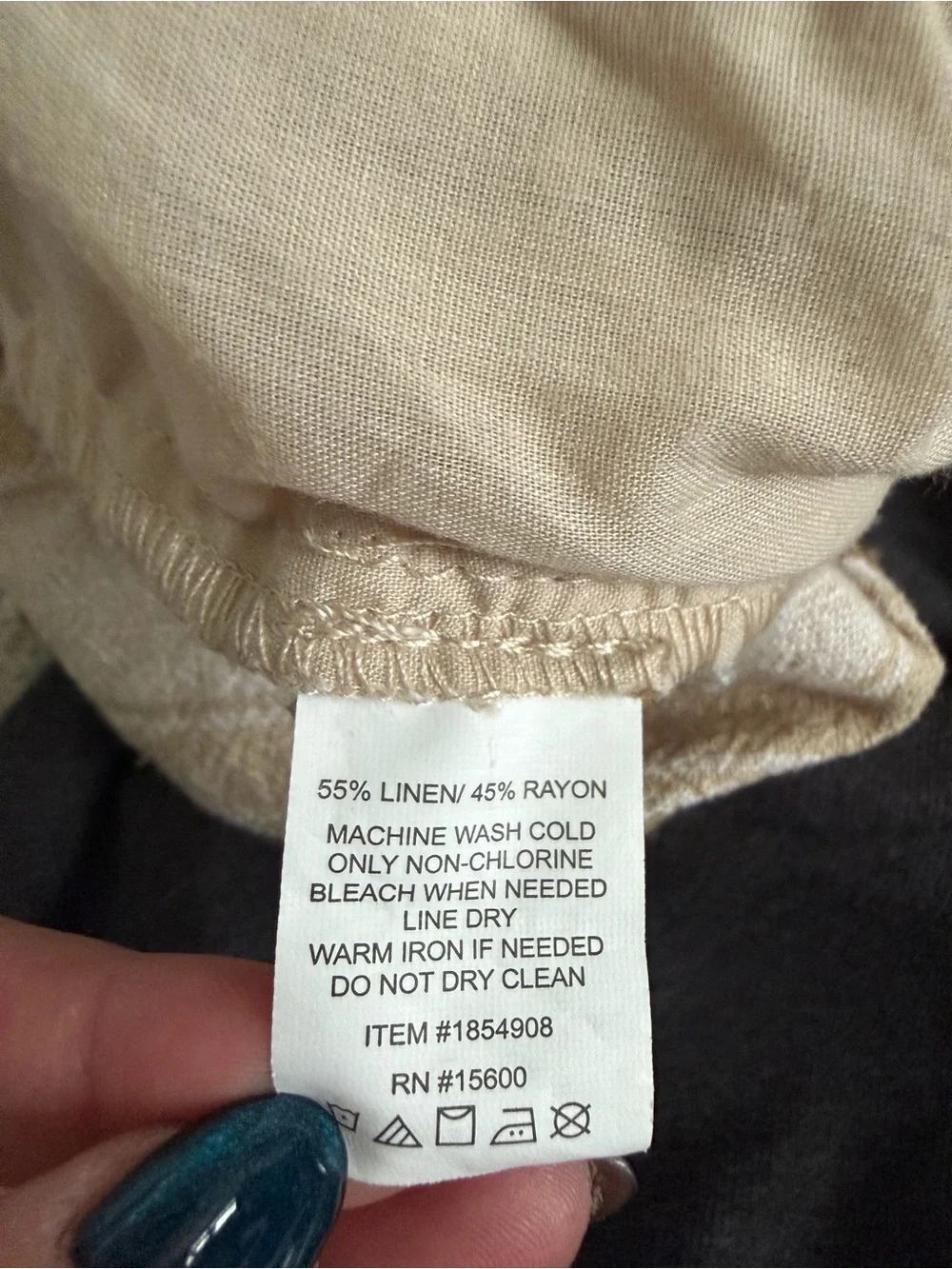 Briggs New York Cream Knit Top with Textured Detail